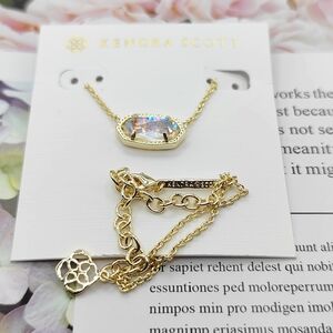 Kendra Scott gold necklace